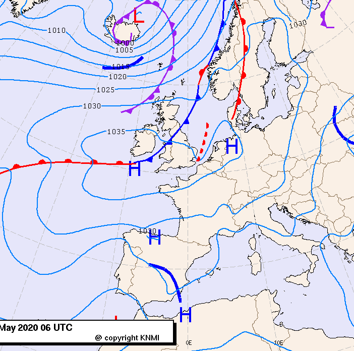 Previsioni meteo per martedì 26, mercoledì 27, giovedì 28 (maggio)
