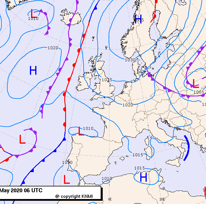 Previsioni meteo per domenica 31, lunedì 1, martedì 2 (giugno)