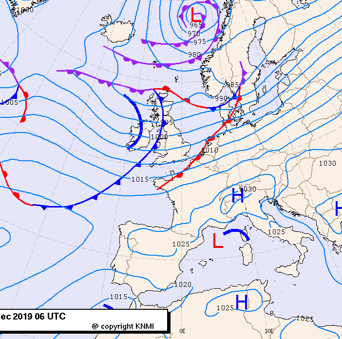 Previsioni meteo per venerdì 6, sabato 7, domenica 8 (dicembre)