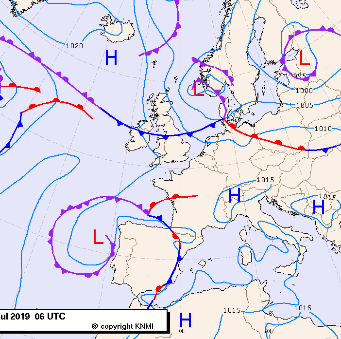 Previsioni meteo per sabato 6, domenica 7, lunedì 8 (luglio)
