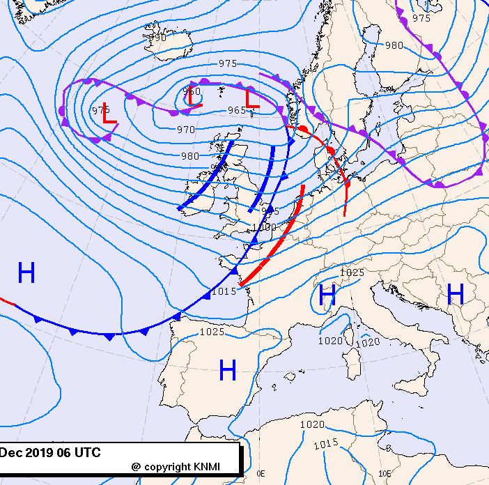 Previsioni meteo per domenica 8, lunedì 9, martedì 10 (dicembre)