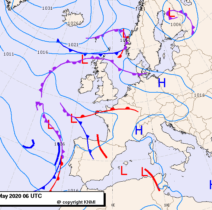 Previsioni meteo per sabato 9, domenica 10, lunedì 11 (maggio)