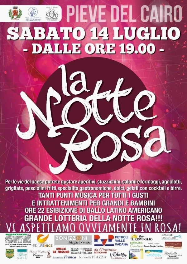 Tutti gli appuntamenti e manifestazioni da lunedì 9 a domenica 15 luglio a Vigevano e Lomellina