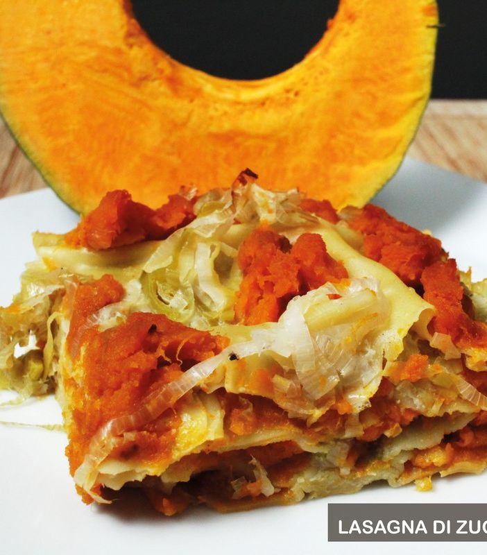 MercoledìVeg di Ortofruit: oggi prepariamo lasagna di zucca e porro
