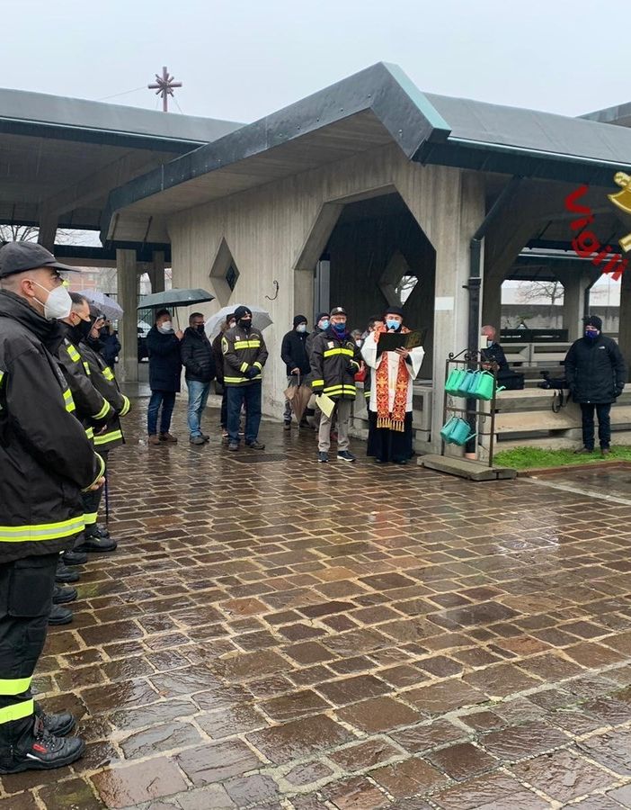 Celebrata Santa Barbara patrona dei Vigili del Fuoco