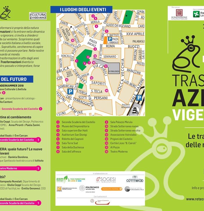 Vigevano: al via la seconda edizione del Festival delle Trasformazioni