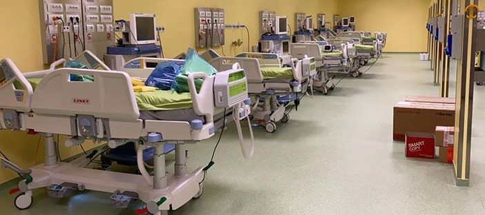 Apre domani la seconda terapia intensiva nella tensostruttura del centro sportivo dell’Università Vita-Salute San Raffaele di Milano