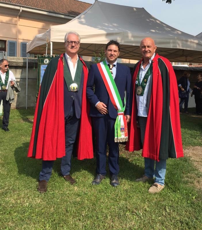 Sant’Angelo, grande festa domenica scorsa per l’arrivo dell’Ordine Lomellino della Rana e del Salame d’Oca