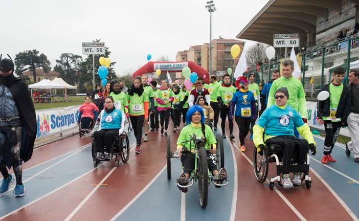 Giusy Versace e “Andrea e i Corsari della Maratona” lanciano la 8^ Scarpadoro Ability