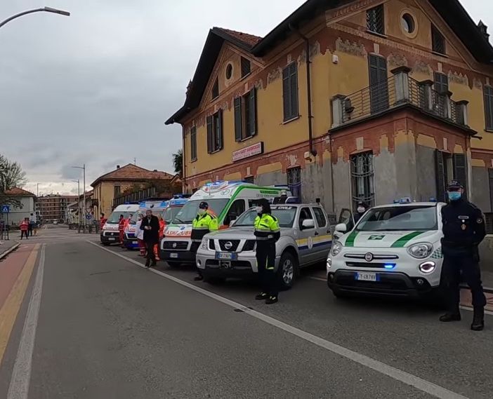 Video tratto dalla pagina Facebook della Croce Rossa di Vigevano