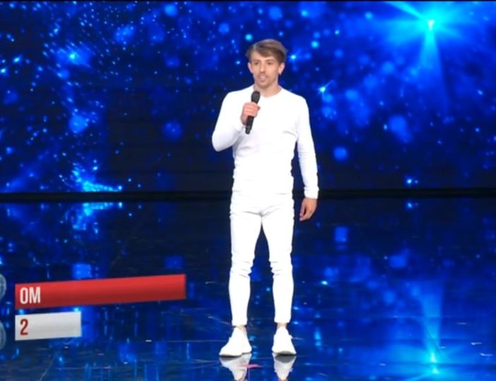 - (FOTONOTIZIA) - Dorno, Omar Del Prete incanta la giuria di &quot;Tu si Que Vales&quot;