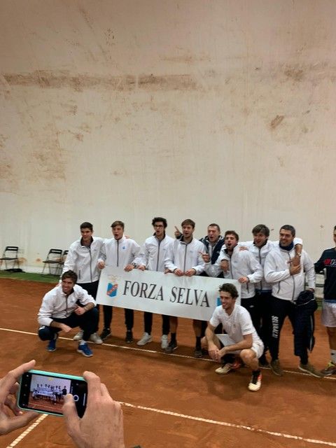 Tennis, finale scudetto: Selva Alta chiude in parità (1-1) con Vela Messina dopo la prima giornata