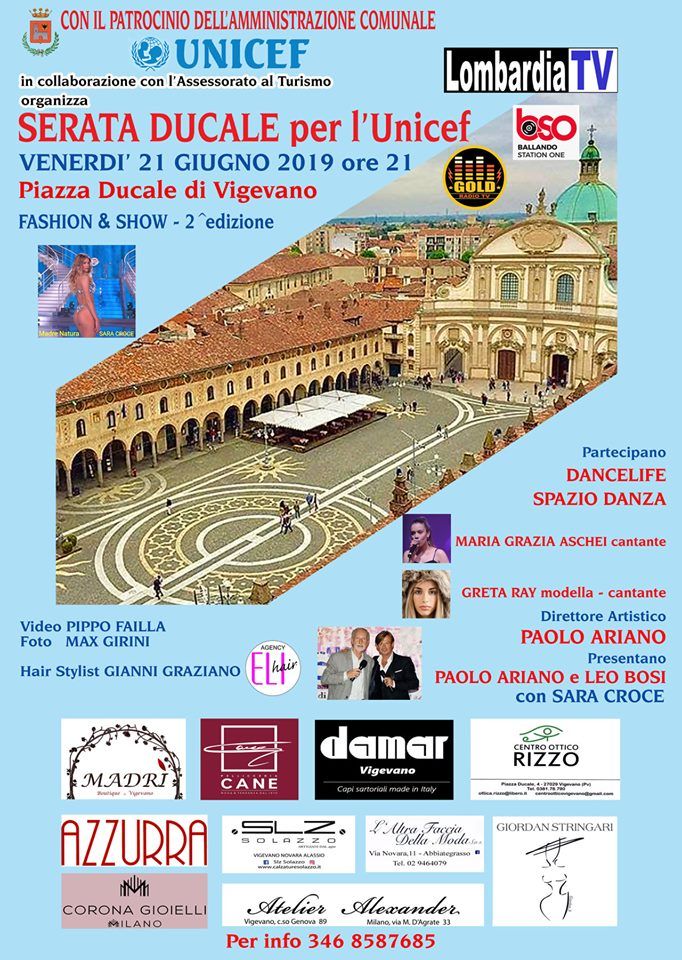 Tutti gli appuntamenti e manifestazioni da lunedì 17 a domenica 23 giugno a Vigevano e Lomellina