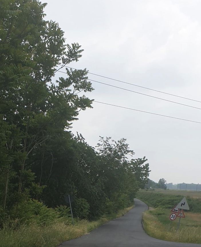 Asfaltata gran parte della strada provinciale 122 che collega Dorno a Pieve Albignola