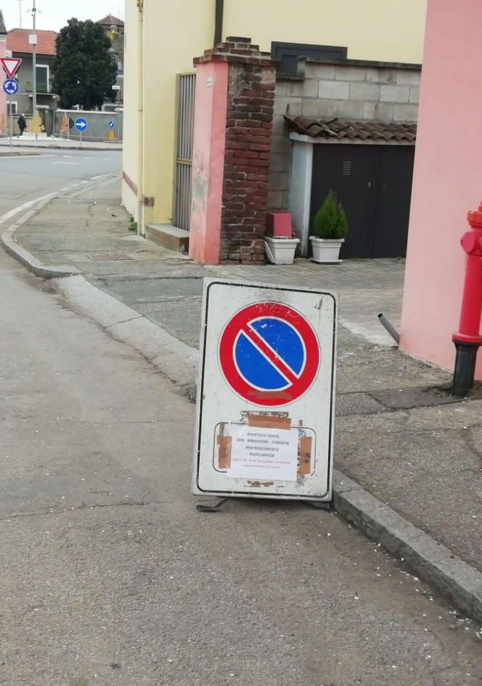 Robbio, prosegue l’abbattimento delle barriere architettoniche. Intervento in via San Valeriano