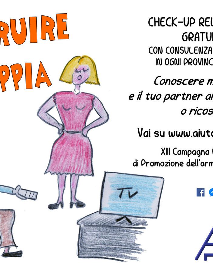 Parte la XIII campagna nazionale di promozione dell’armonia relazionale. Tema del 2020: “Costruire la coppia”