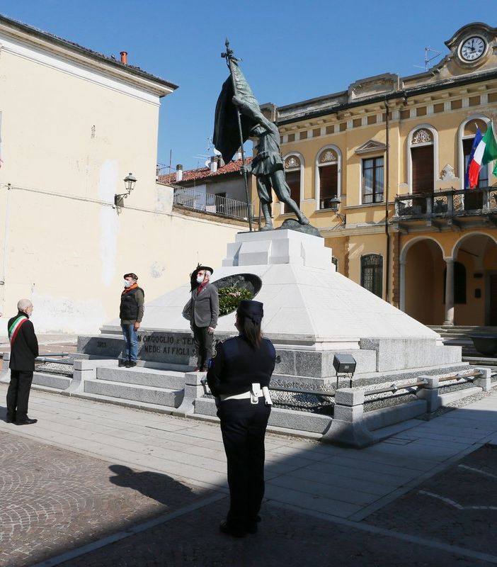 Mede: celebrato il 25 aprile ridotto a causa del lockdown