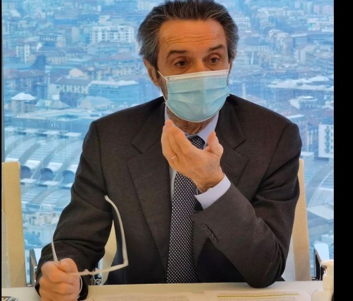 Fontana: «Lombardia da zona gialla, ci auguriamo che Roma ne tenga conto»