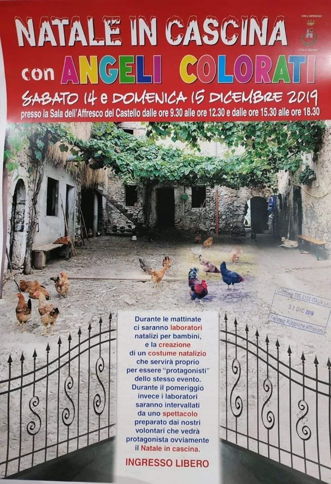 Vigevano, gli Angeli Colorati festeggiano il Natale