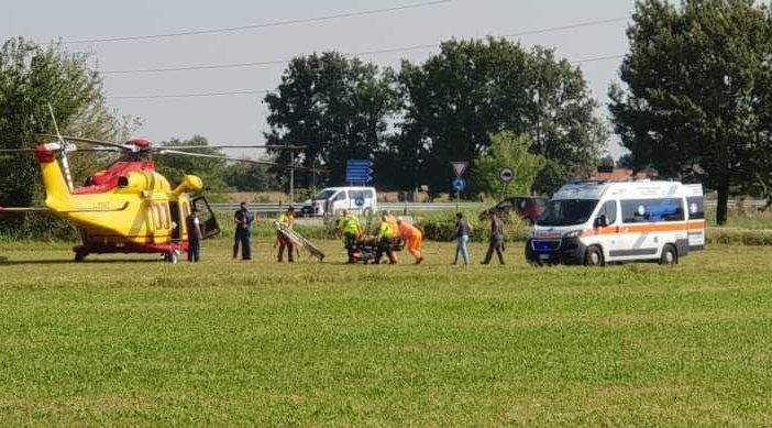 Bernate Ticino: gravissimo incidente sul lavoro, operaio cade da oltre dieci metri