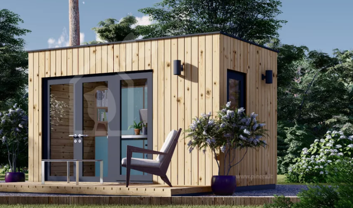 Casette prefabbricate in giardino veloci ed ecologiche