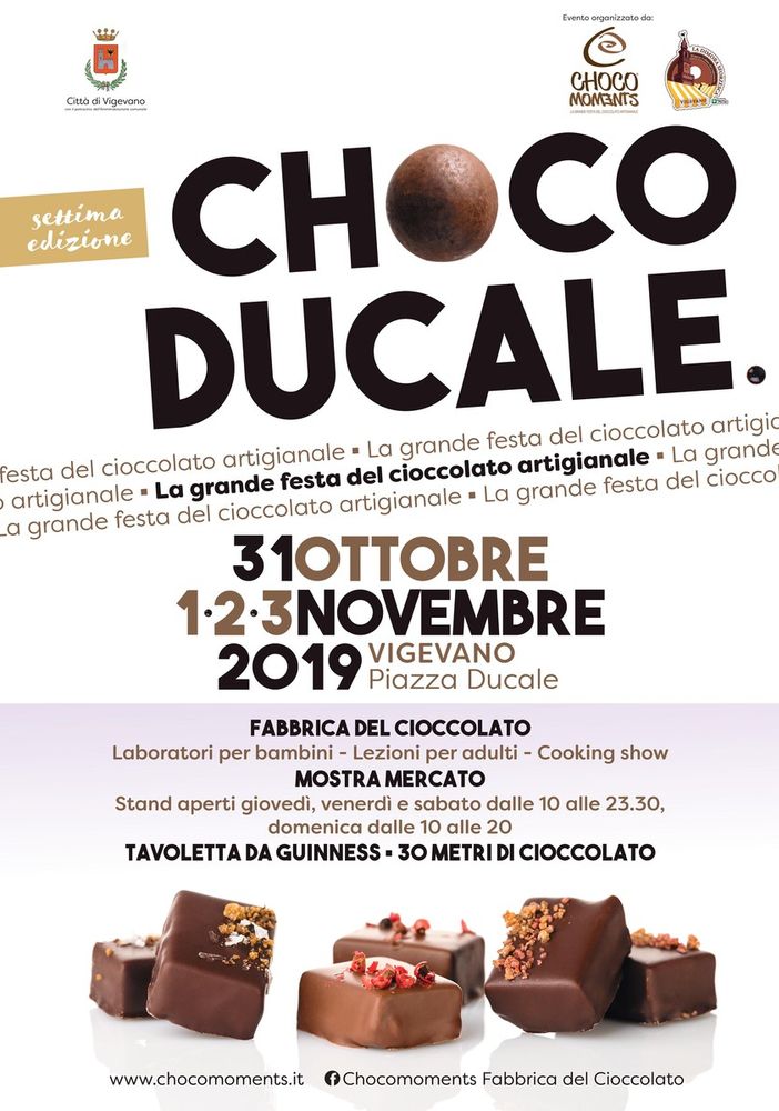 Vigevano, torna “Choco Ducale”: in piazza una girandola di eventi per celebrare il cioccolato artigianale