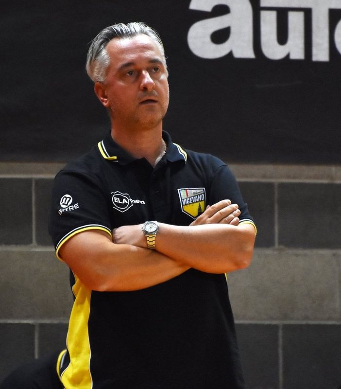 coach Paolo Piazza nella foto di Laura Marmonti