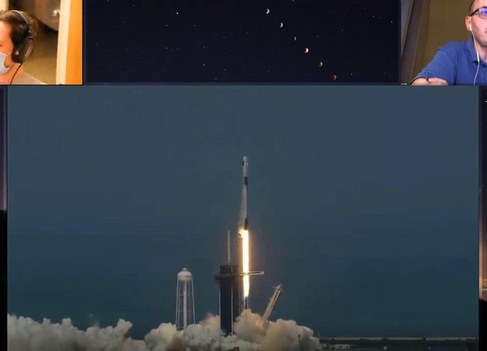 VIDEO. La Crew Dragon in orbita, è l'inizio di nuova era spaziale per la Nasa