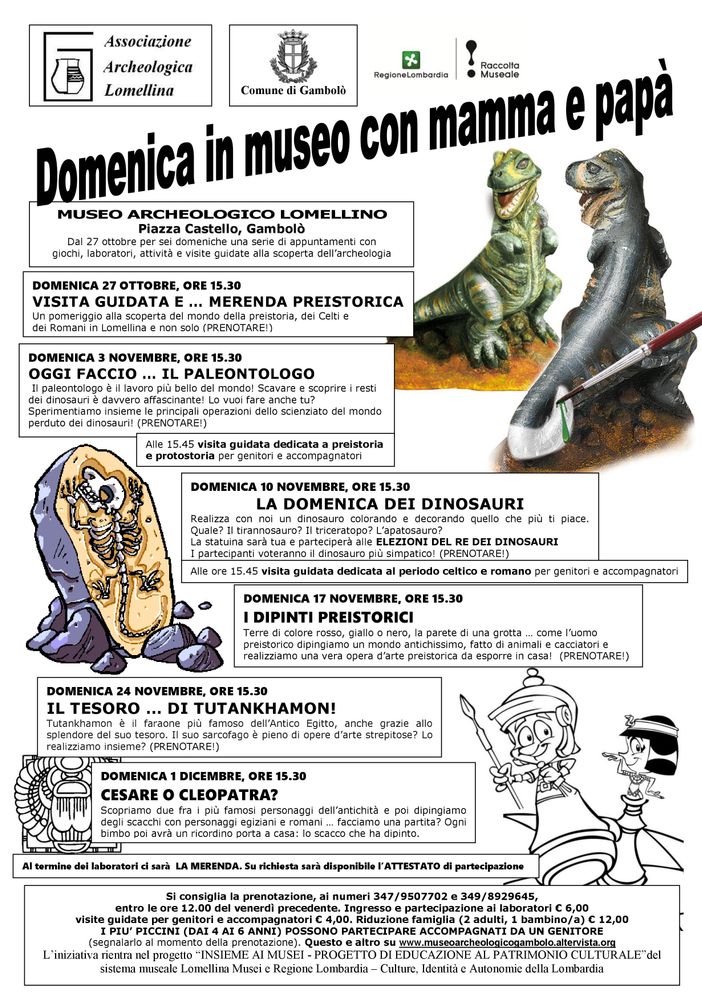 Gambolò, arriva la domenica al Museo!