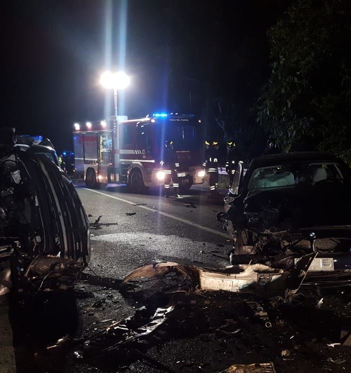 FOTO. Le immagini del tragico incidente sulla statale Bronese