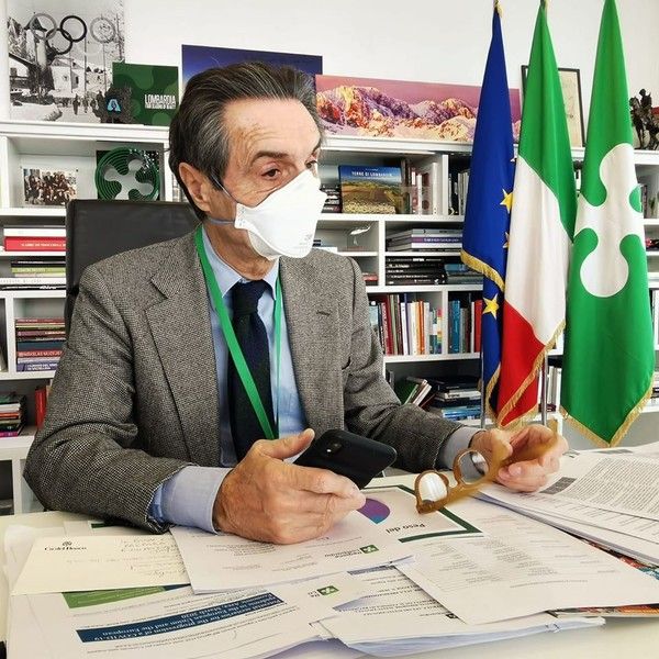Coronavirus, Fontana: «Lunedì il punto con i sindaci. Serve qualche giorno per capire se le restrizioni sono efficaci»