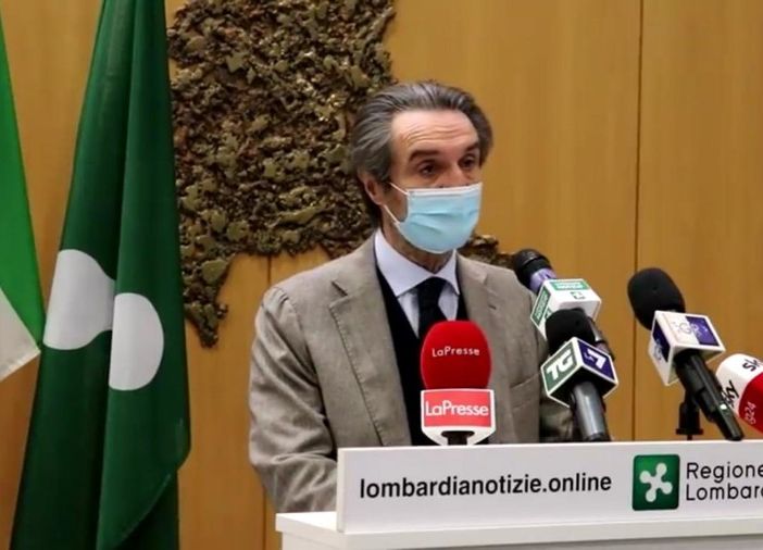 Fontana: «Disappunto per i cittadini che non possono andare dai parenti in comuni diversi, magari a 500 metri da casa»