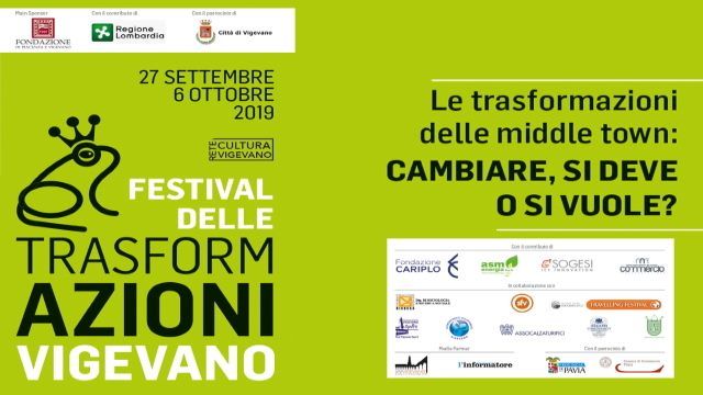 Vigevano, al via il Festival delle Trasformazioni 2019