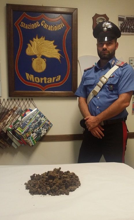 Palestro: trovato con 375 grammi di marijuana, denunciato un 51 enne