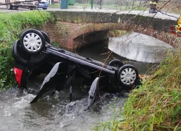 Gambolò: è deceduta la nonna 74enne finita con l'auto nel canale di Molino d'Isella