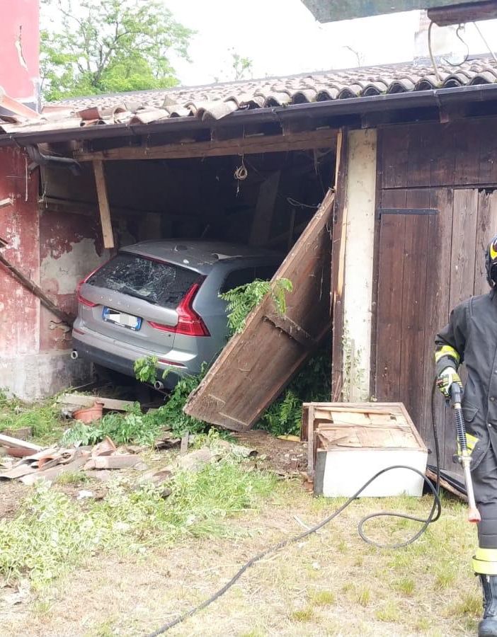 Bereguardo: le immagini del tragico incidente alla Cascina Orsine