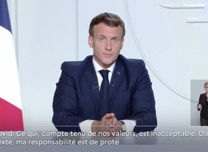 Da venerdì in Francia torna il lockdown: negozi chiusi e spostamenti solo per necessità, aperte le scuole e la frontiera (video)