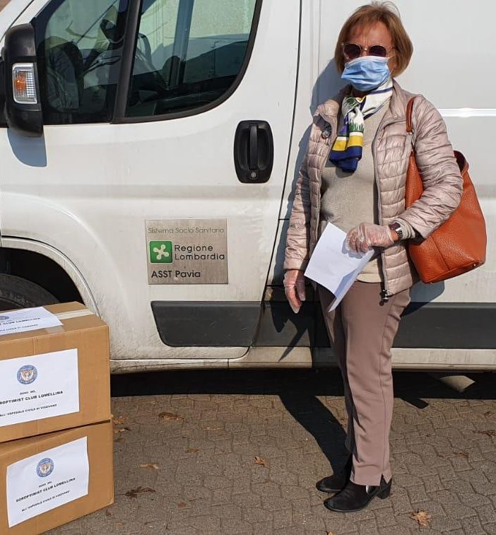 Il Soroptimist Club Lomellina attivo sul territorio per l’emergenza Coronavirus