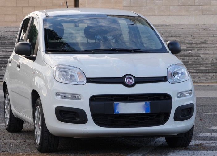 Un modello della mitica Fiat Panda