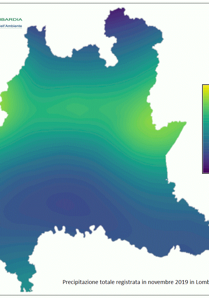 Meteo: a novembre 2019 piogge record, in Lombardia più di così solo nel 2014