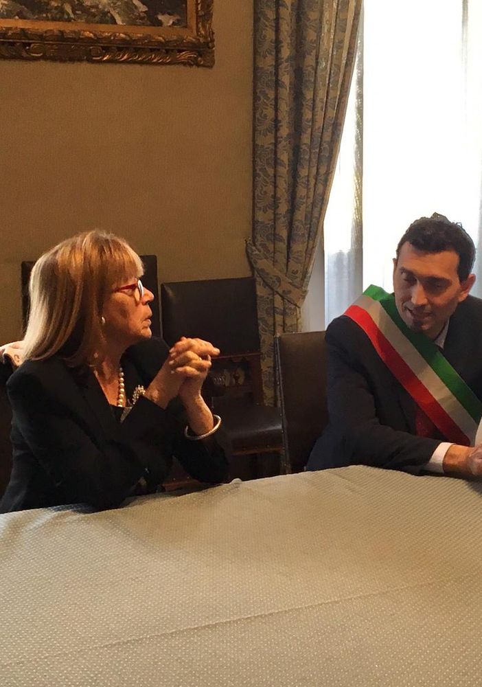 Il prefetto Silvana Tizzano in visita al comune di Vigevano