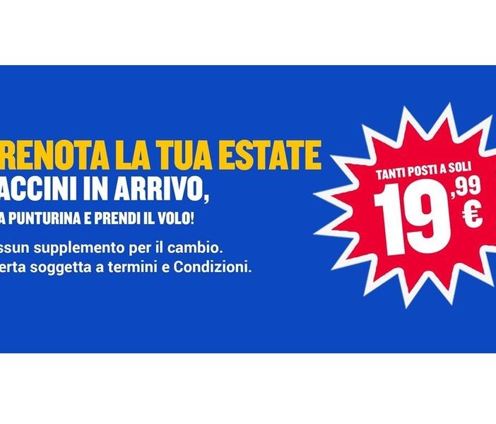 «Una punturina e prendi il volo», la campagna promozionale di Ryanair che fa discutere