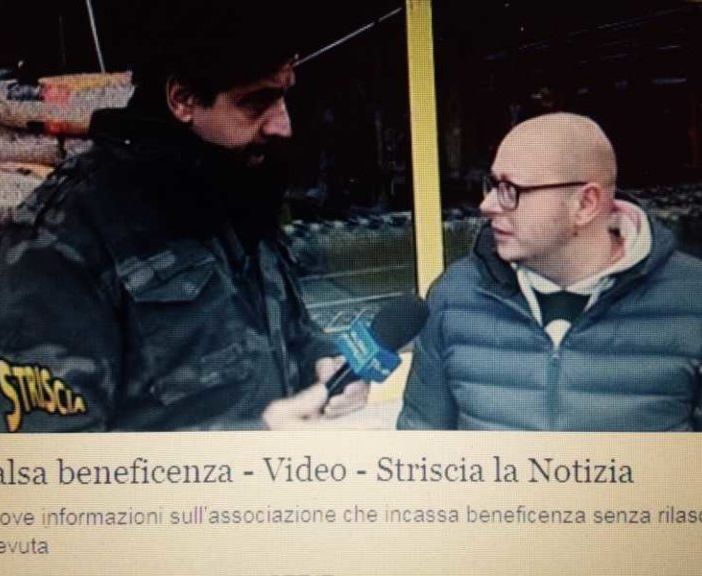 Abbiategrasso, Striscia la Notizia smaschera associazione benefica farlocca