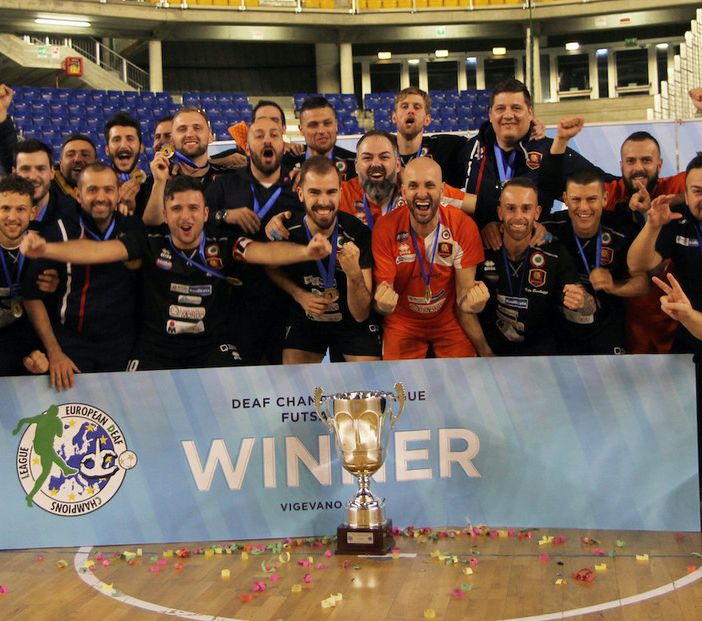 Vigevano, la European Deaf Champions League (DFL) incorona Potenza tra gli uomini ed Essen tra le donne