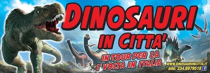 A Novara arrivano...i dinosauri