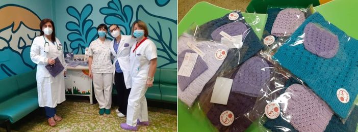 Vigevano: l'associazione "Mani di Mamma" dona capi in lana a mamme e neonati della pediatria Vigevano: l'associazione "Mani di Mamma" dona capi in lana a mamme e neonati della pediatria