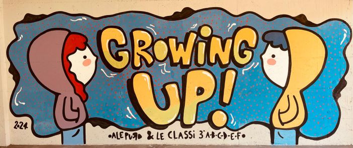 Alla media Robecchi di Vigevano, a scuola di murales con Ale Puro