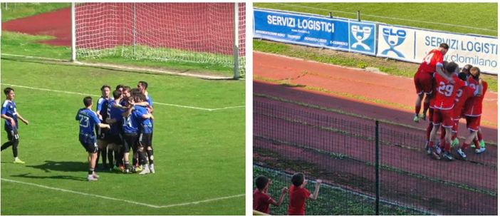 Scapinello-gol trascina la Solbia e Gabrielli-gol fa sfiorare all'Oltrepò la serie D