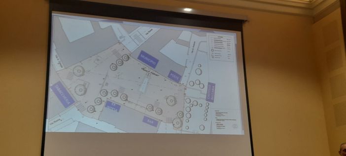 Pieve del Cairo: presentato il progetto per la sistemazione di piazza Paltineri. Malumore tra i commercianti Pieve del Cairo: presentato il progetto per la sistemazione di piazza Paltineri. Malumore tra i commercianti