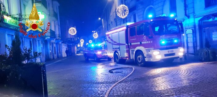 Voghera: tubatura rotta allaga scantinato, intervengono i Vigili del fuoco